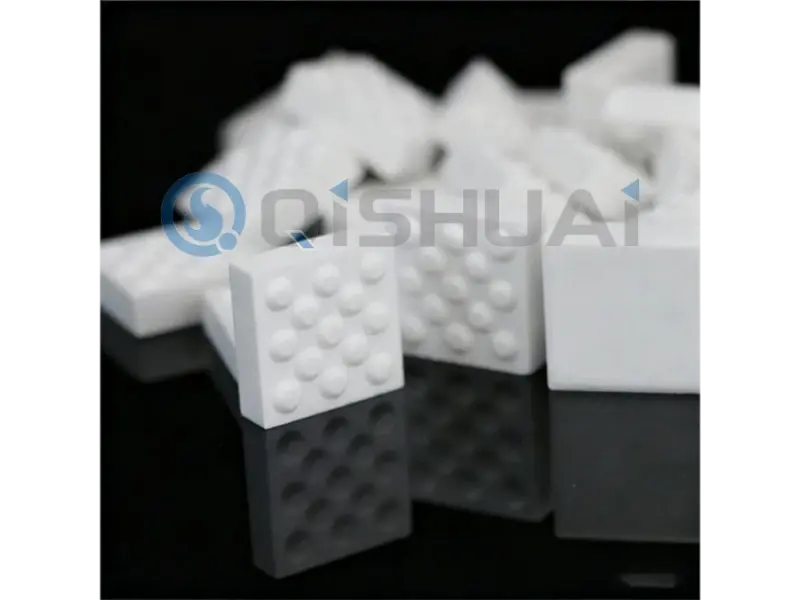 Resuscitavit Exemplum Alumina Ceramic Mosaic Tile - Solutio practica gere a Shandong Qishuai Repugnans Equipment gere