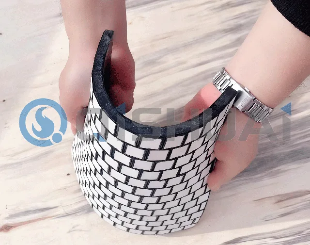 Ceramic Rubber Impact Liner